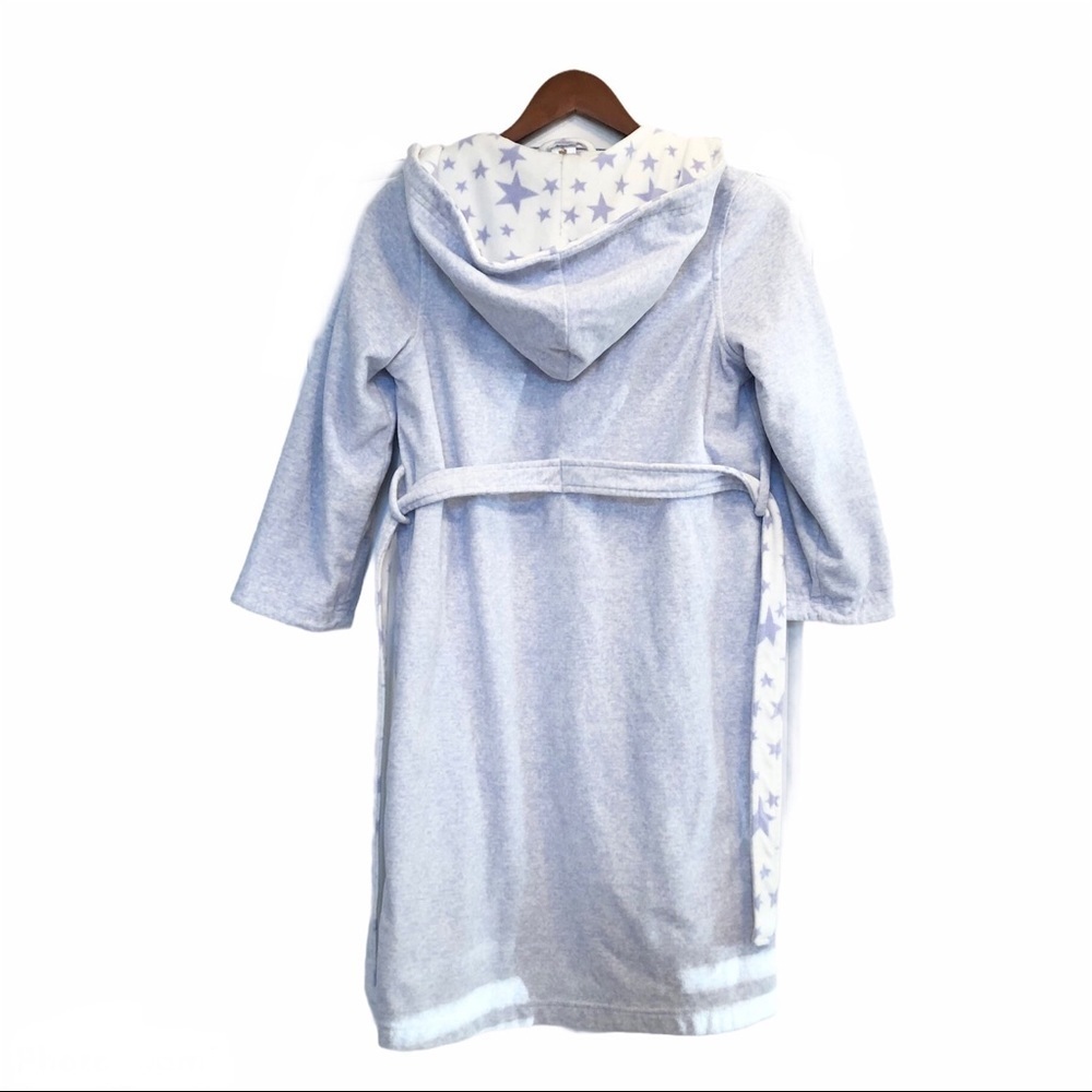 🌈 6/$60, Tucker & Tate Kids Robe, Prpl/Wht, Large - Picture 4 of 9
